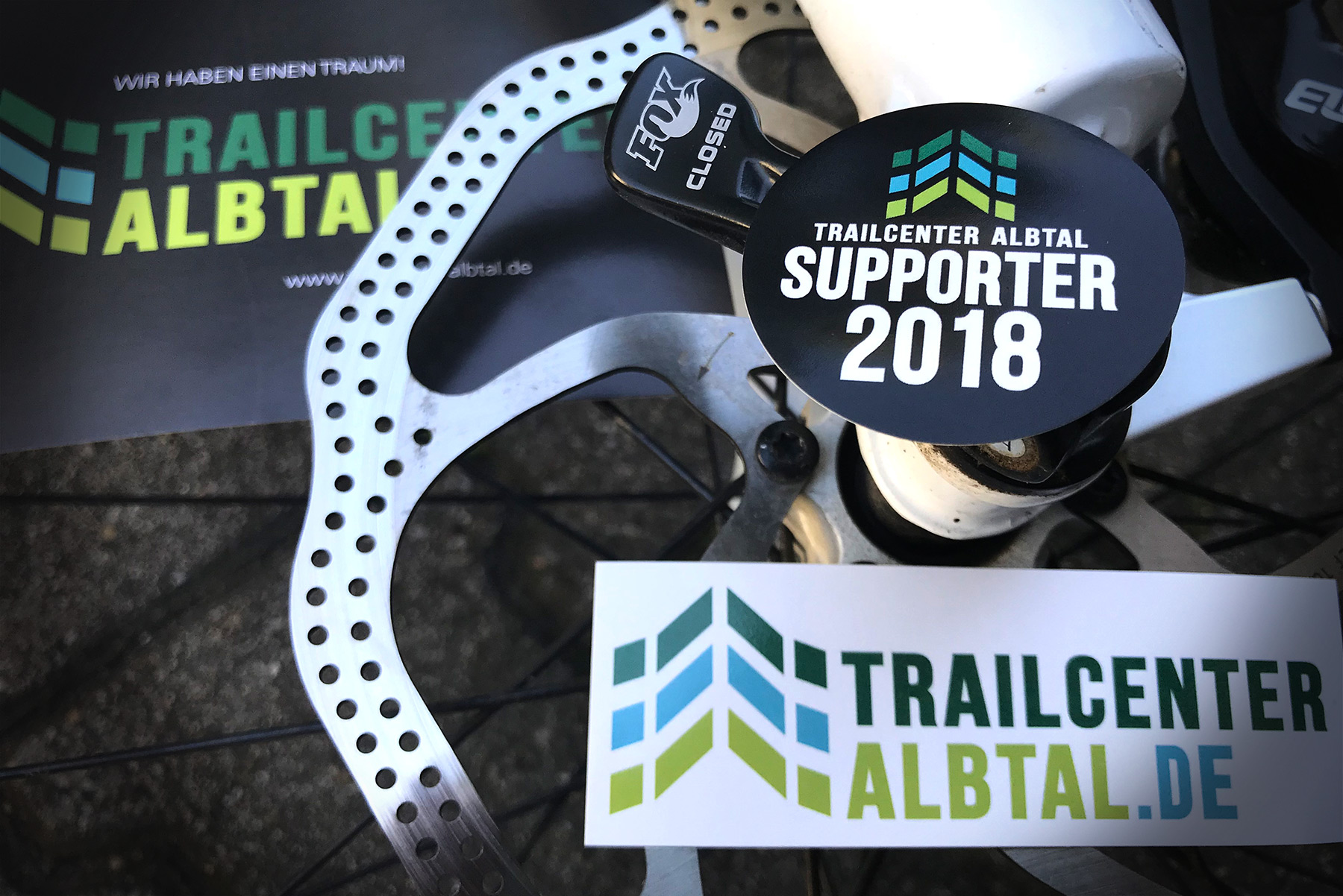 Referenz: Support your local trail! Trailcenter Albtal